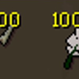 Dragon Dart tips + Feather (1 unit = 1,000) Hot XP Gains @ 1.5M per hour! 0